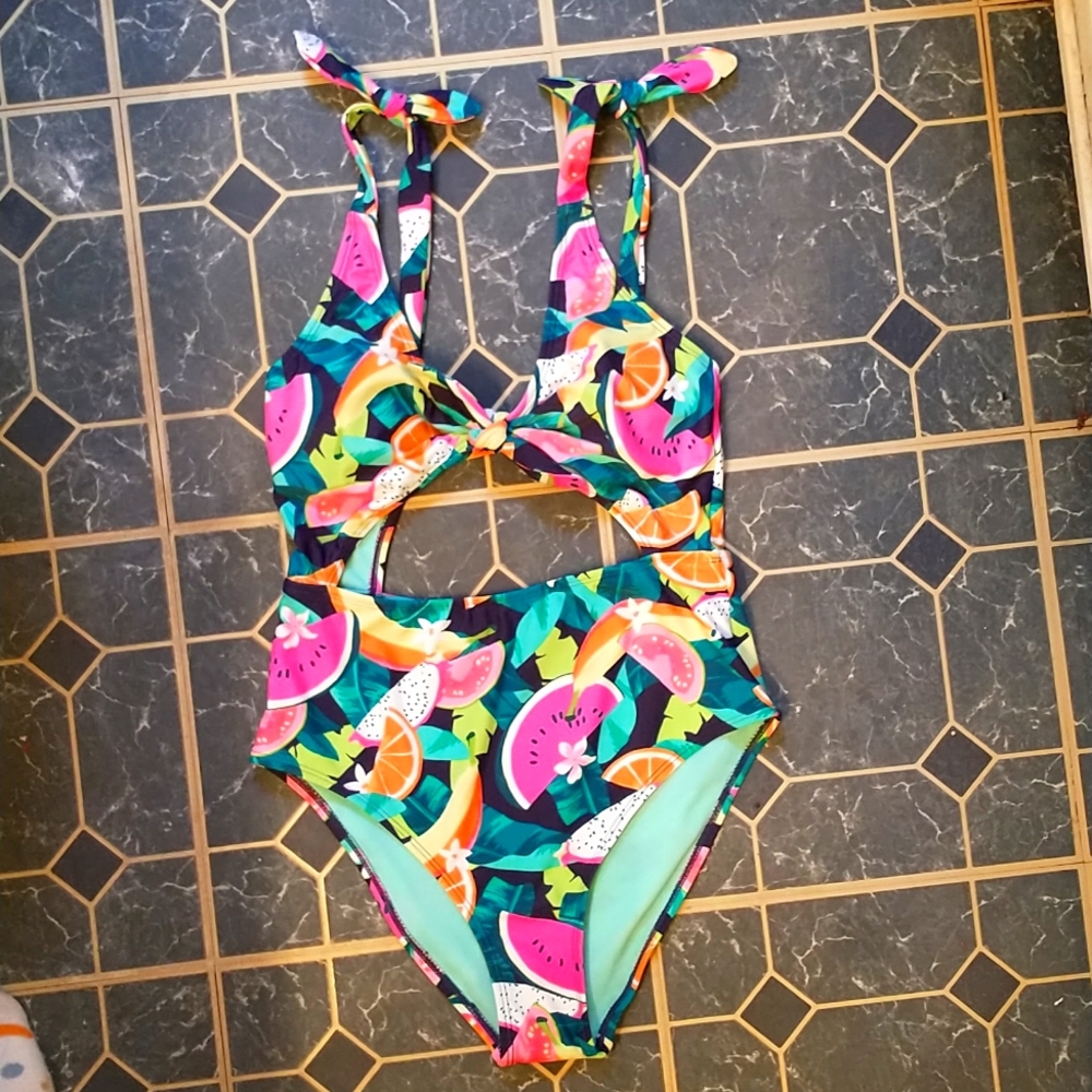 Arizona High-waisted One Piece Bathing Suit Tropical swim suit beach wear Bikini - Picture 5 of 17